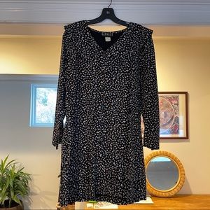 Vintage flower midi dress